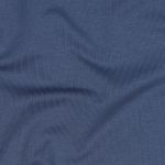 Bio summersweat - French terry uni indigoblauw 078