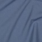 Tissu en coton bio - bleu denim uni