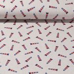 Canvas - Maritim Leuchttürme Beige