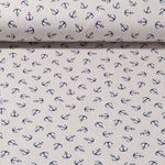 Canvas - Maritim Kleine Anker Beige