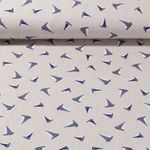 Canvas - Maritim Segelboote Beige