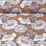 Viskoseleinen - Große Blüten Sand