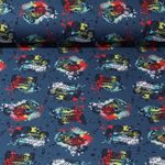 Jersey - Monstertruck Jeansblau