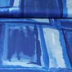 Viscose satin - Windows Bleu roi