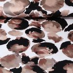 Baumwolle Satin - Stretch Steine Sand