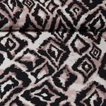 Viskose - Stretch Slub Rauten Sand