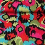 Baumwolle Voile - Lurex Abstrakt Pink