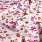 Maglia - Pattini a rotelle Fiori Rosa
