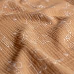 Mousseline Coton - Éléphant et Girafe sur Muscade