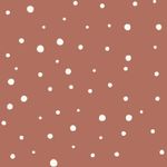 Baumwolle Musselin - Pünktchen Rosenholz
