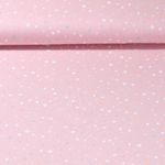 Jersey - Kombistoff Safaritiere Punkte Rosa