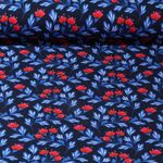 Bio Sweat - Hamburger Liebe Digitale Print Bling Bling Blue Bell Blauw