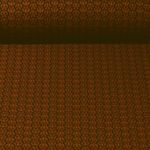 Jersey jacquard bio - Amour hambourgeois Bling Bling Diamonds Knit Mocca