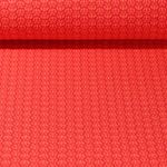 Jersey jacquard bio - Amour hambourgeois Bling Bling Diamonds Knit Orange