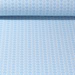 Jersey jacquard bio - Hamburger Liebe Bling Bling Diamants Knit Bleu clair