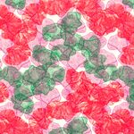 Viskosejersey - Blomblad Ecru