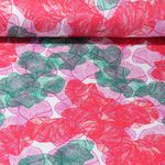 Viskosejersey - Blütenblätter Ecru