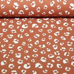 Baumwoll-Musselin - Leomuster Rosenholz