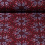 Bio Sweat - Hamburger Liebe Digitale Print Bling Bling Starlight Bordeaux