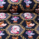 Bio Sweat - Hamburger Liebe Digitale Print Bling Bling Woof Navy