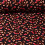 Bio Sweat - Hamburger Liebe Digitale Print Bling Bling Blue Bell Zwart