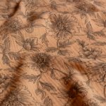 Mousseline – Fleurs d'été sur muscade