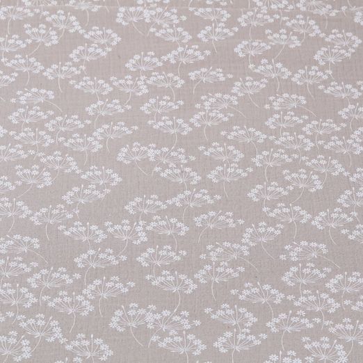 Musselin - Blütendolden auf Sand