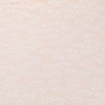 Musselin - Blütendolden auf Beige