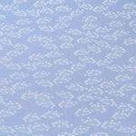 Musselin - Blütendolden auf Hellblau