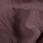 Coton mousseline - Mauve