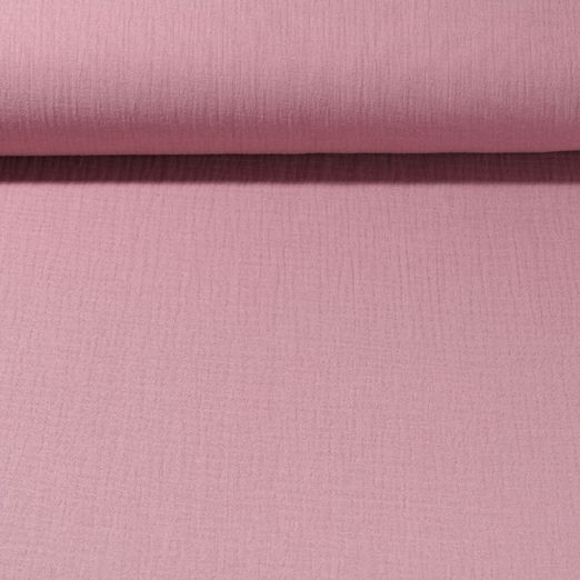 Mousseline de coton Pina - Mauve clair