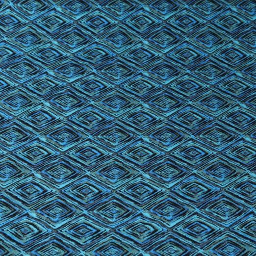 Jersey - Quadrate Blau