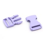 Boucle clip 25mm métal Lilas D268-2