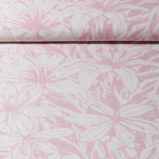 Viskose - Twill Lilien Rosa