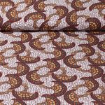 Viskose - Bali Mosaik Braun