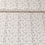 Baumwoll-Popeline - Hufeisen Beige