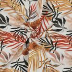 Lona de algodón - Estampado digital Hierbas Ecru