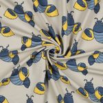 Sommarsweat French Terry Cooler Hummer Beige