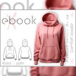 Pullover - Comfort Hoodie - Schnittmuster eBook-1