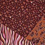 Viscose - Strepenmix wijnrood