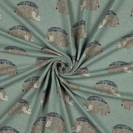 Jersey - Melange Mammute Mint