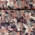 Baumwoll-Canvas - Digitaldruck Geo Abstrakt Braun