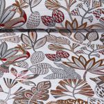 Gobelin - Jacquard Dschungel Ecru