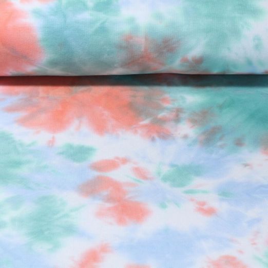 Sweat d'été - French Terry Tie and Dye Pastel