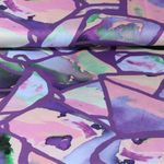 Baumwoll-Satin - Digitaldruck Nerida Hansen Resonate Lila