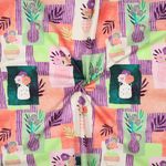 Toile de coton - Nerida Hansen impression numérique vases de fleurs orange