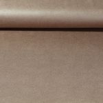 Scuba - Wildlederimitat Foliendruck Karamellbraun