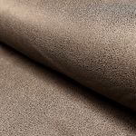 Scuba - Imitation daim avec impression foil gris taupe