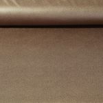 Scuba - Wildlederimitat Foliendruck Toffeebraun