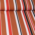 Viscose - Rayures Cuivre